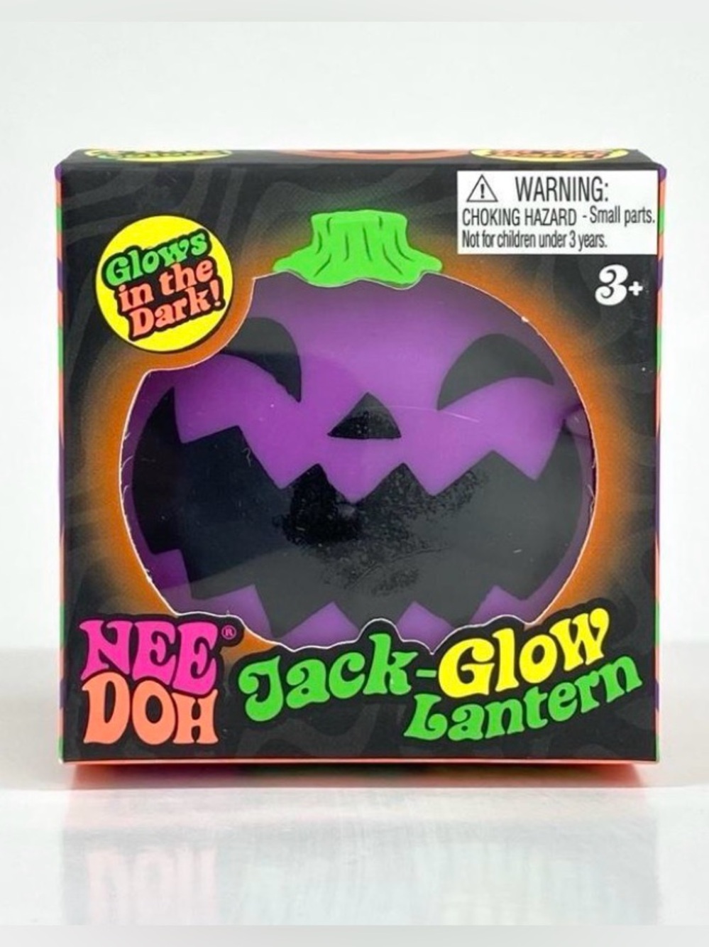 Purple Needoh Jack Glow Lantern squishy pumpkin